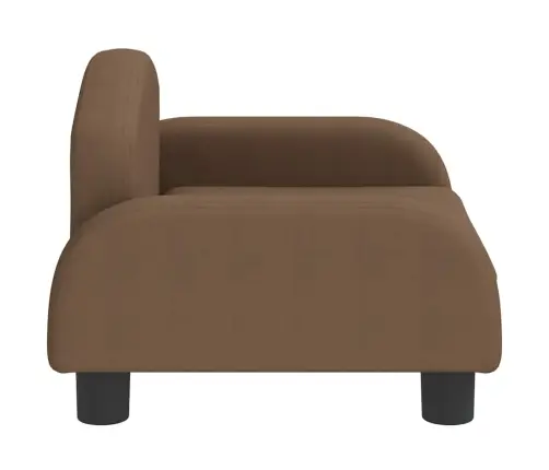 Bērnu Dīvāns, Brūns, 50X40X30 Cm, Audums Vidaxl