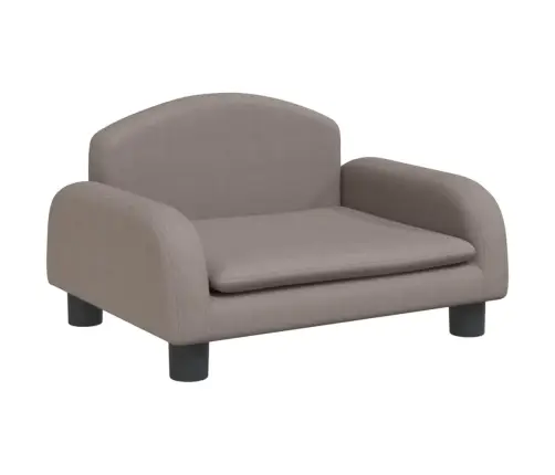 Bērnu Dīvāns, Pelēkbrūns, 50X40X30 Cm, Audums Vidaxl