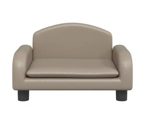 Lastediivan, Cappuccino, 50 X 40 X 30 cm Kunstnahk