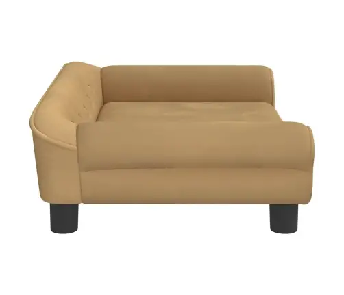 Bērnu Dīvāns, Brūns, 70X45X26 Cm, Samts Vidaxl