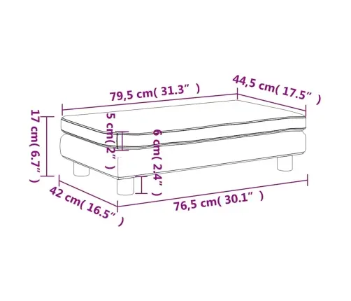 Lastediivan Jalapingiga, Roosa, 100 X 50 X 30 cm Samet