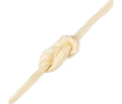 Virve, 3 Mm, 1000 M, 100% Sizals Vidaxl