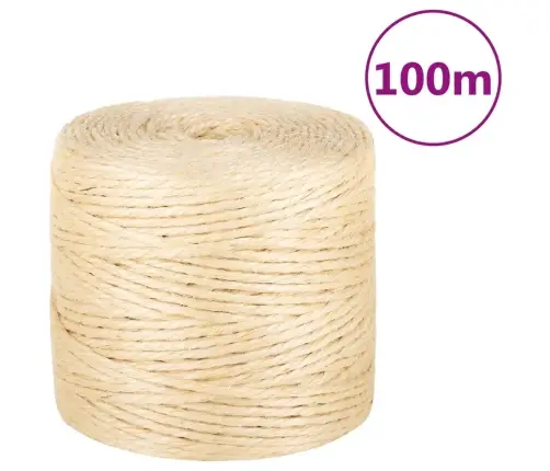 Köis 100% Sisal 4 Mm 100 M Köis 100% Sisal 4 Mm 100 M