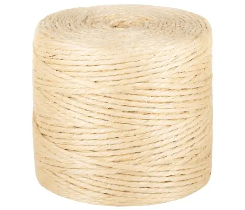 Virve, 4 Mm, 250 M, 100% Sizals Vidaxl