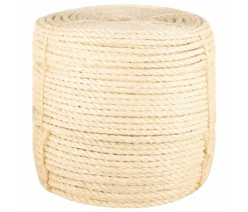 Virve, 8 Mm, 50 M, 100% Sizals Vidaxl