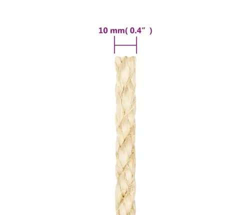 Köis 100% Sisal 10 Mm 500 M Köis 100% Sisal 10 Mm 500 M