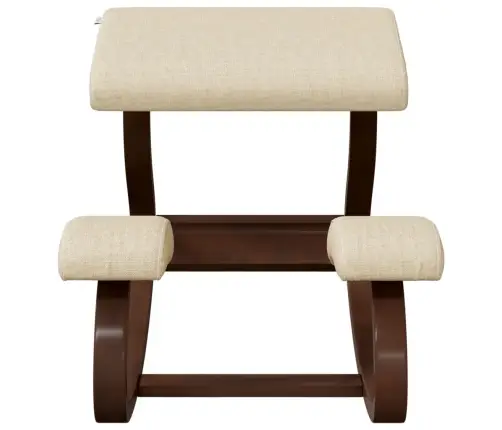 Põlvitustool, Kreemjas, 48 X 71 X 51 cm Kasevineer