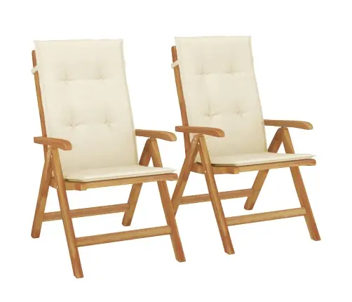 Allalastava Seljatoega Aiatoolid Patjadega, 2 Tk, Tiikpuu