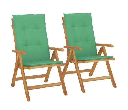 Allalastava Seljatoega Aiatoolid Patjadega, 2 Tk, Tiikpuu