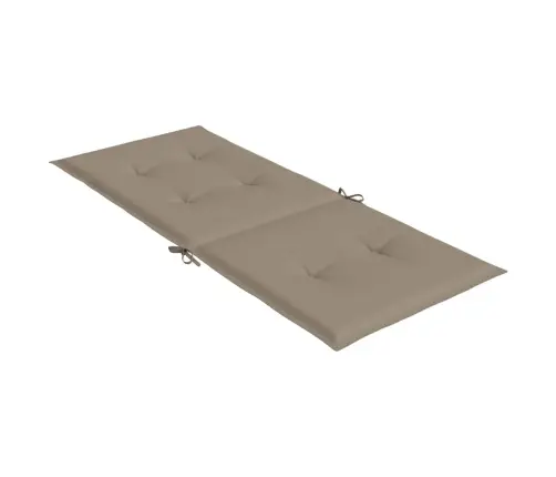 Atgāžami Dārza Krēsli Ar Spilveniem, 2 Gab., Masīvs Tīkkoks Vidaxl