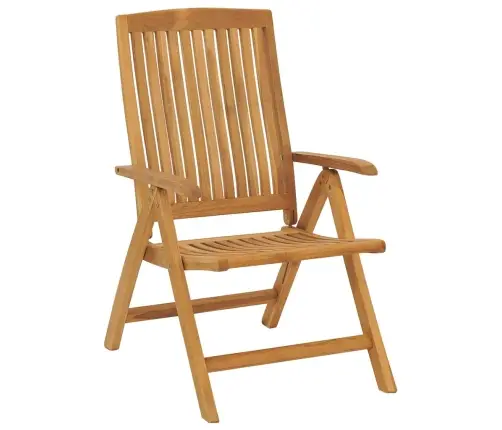 Atgāžami Dārza Krēsli Ar Spilveniem, 2 Gab., Masīvs Tīkkoks Vidaxl