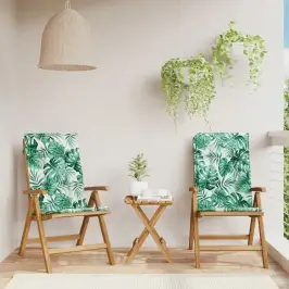 Allalastava Seljatoega Aiatoolid Patjadega, 2 Tk, Tiikpuu