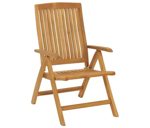 Atgāžami Dārza Krēsli Ar Spilveniem, 2 Gab., Masīvs Tīkkoks Vidaxl