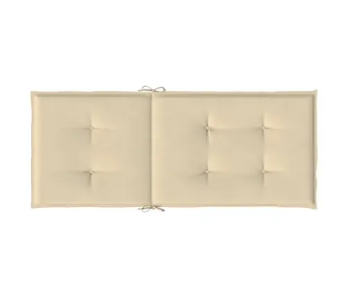 Atlošiamos Sodo Kėdės Su Pagalvėlėmis, 4Vnt., Tikmedžio Masyvas