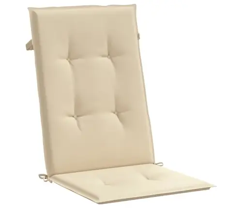 Atlošiamos Sodo Kėdės Su Pagalvėlėmis, 4Vnt., Tikmedžio Masyvas