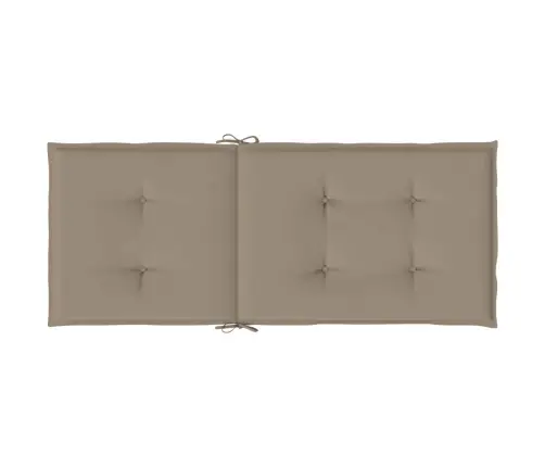 Allalastava Seljatoega Aiatoolid Patjadega 4 Tk, Tiikpuu