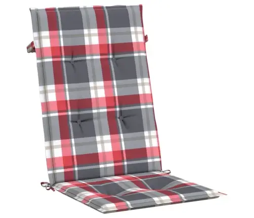 Dārza Krēsli Ar Matračiem, Atgāžami, 4 Gab., Masīvs Tīkkoks Vidaxl