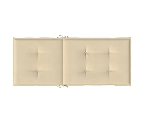 Dārza Krēsli Ar Matračiem, Atgāžami, 6 Gab., Masīvs Tīkkoks Vidaxl