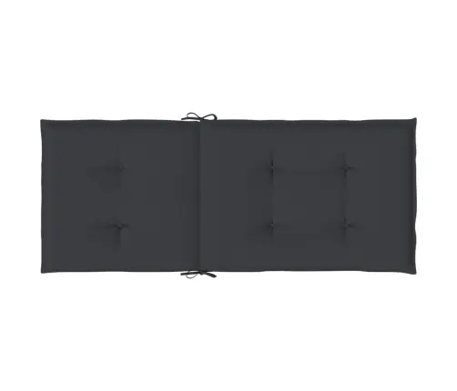 Dārza Krēsli Ar Matračiem, Atgāžami, 6 Gab., Masīvs Tīkkoks Vidaxl