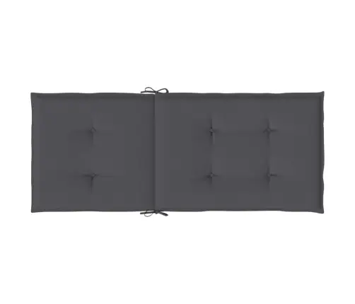 Dārza Krēsli Ar Matračiem, Atgāžami, 8 Gab., Masīvs Tīkkoks Vidaxl