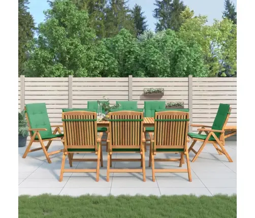 Allalastava Seljatoega Aiatoolid Patjadega 8 Tk, Tiikpuu