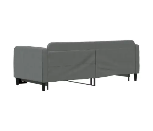 Dīvāngulta Bez Matrača, Tumši Pelēks, 80X200 Cm Vidaxl