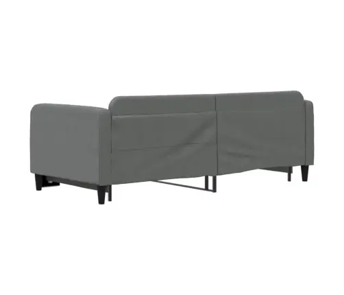 Dīvāngulta Bez Matrača, Tumši Pelēks, 90X200 Cm Vidaxl