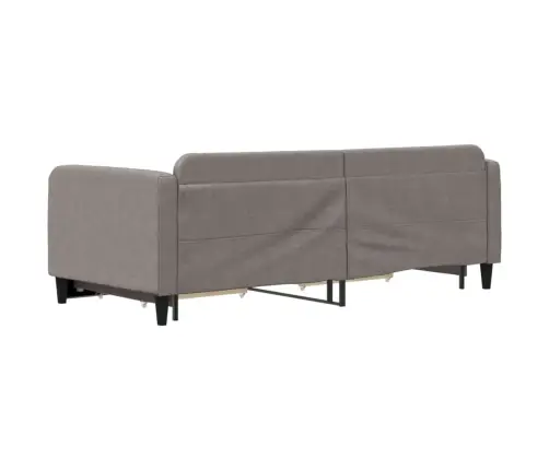 Diivanvoodi Väljatõmmatava Osaga, Pruunikas, 90X200 cm Kangas