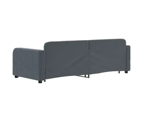 Dīvāngulta Bez Matrača, Tumši Pelēks, 80X200 Cm Vidaxl