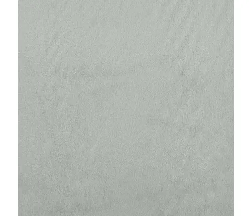 Izvelkams Dīvāns Ar Matraci, Gaiši Pelēks, 90X190 Cm, Samts Vidaxl