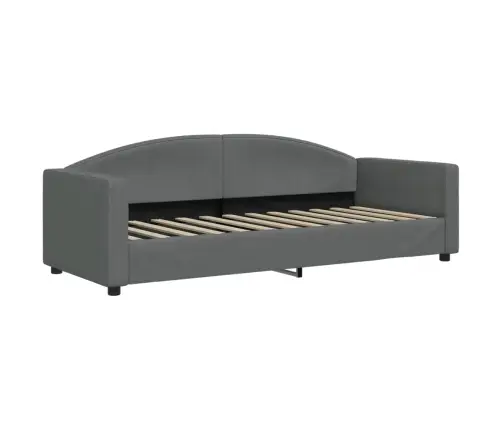 Dīvāngulta Bez Matrača, Tumši Pelēks, 80X200 Cm Vidaxl