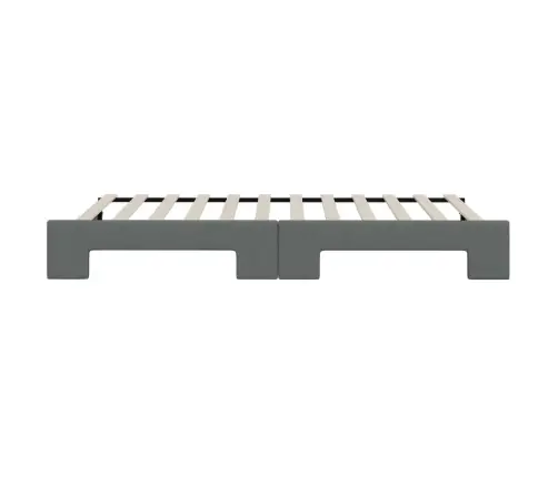 Dīvāngulta Bez Matrača, Tumši Pelēks, 80X200 Cm Vidaxl