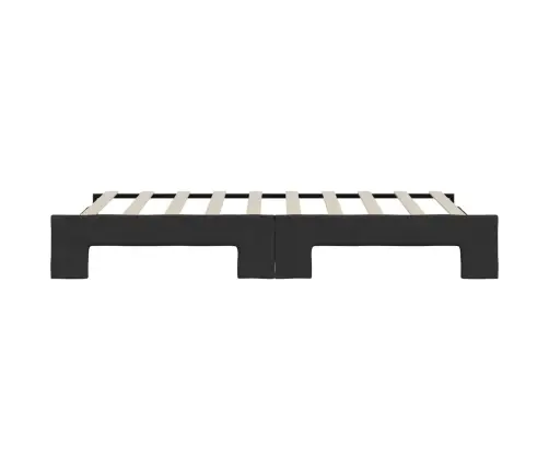 Izvelkams Dīvāns, Melns, 90X190 Cm, Audums Vidaxl