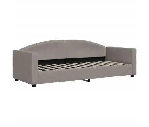 Diivanvoodi Väljatõmmatava Osaga, Pruunikas, 80X200 cm Kangas