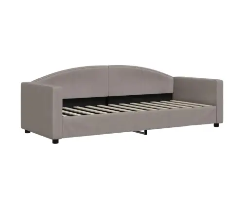 Diivanvoodi Väljatõmmatava Osaga, Pruunikas, 80X200 cm Kangas