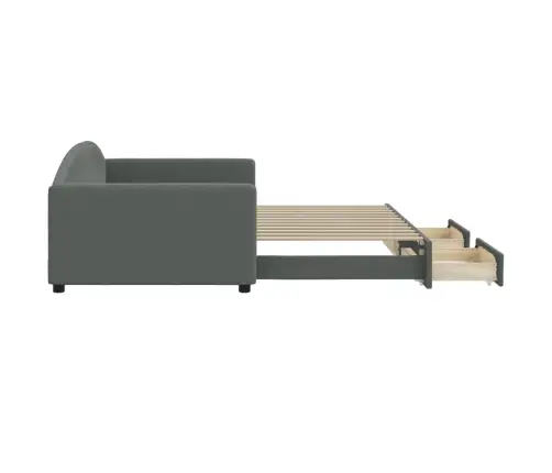 Diivanvoodi Väljatõmmatav Ja Sahtlitega Madratsita, 100X200 Cm