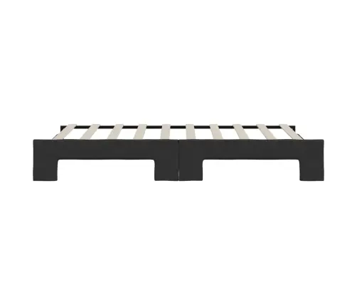 Izvelkams Dīvāns, Melns, 90X190 Cm, Audums Vidaxl