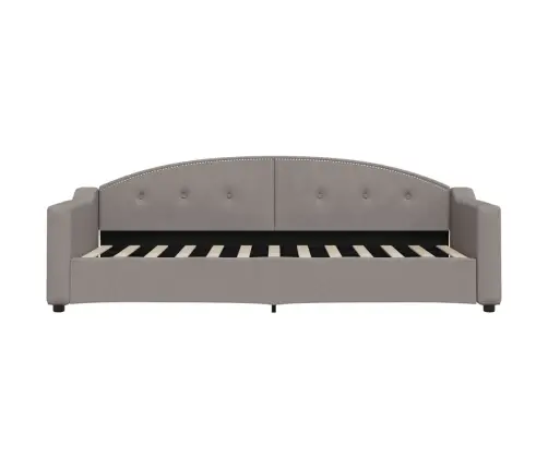 Diivanvoodi Väljatõmmatava Osaga, Pruunikas, 80X200 cm Kangas