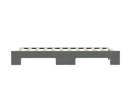 Izvelkams Dīvāns, Tumši Pelēks, 90X190 Cm, Audums Vidaxl