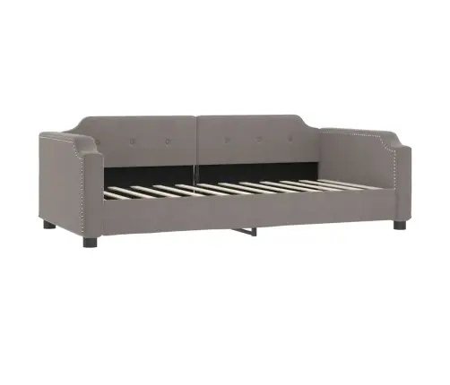 Diivanvoodi Väljatõmmatava Osaga, Pruunikas, 80X200 cm Kangas