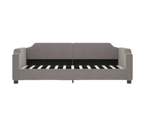 Diivanvoodi Väljatõmmatava Osaga, Pruunikas, 90X200 cm Kangas