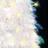 Išskleidžiama Dirbtinė Kalėdų Eglutė, Balta, 210cm 200 Led