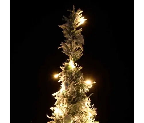 Mākslīgā Ziemassvētku Egle Ar Sniegu, 50 Led, 120 Cm Vidaxl