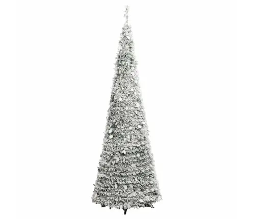Mākslīgā Ziemassvētku Egle Ar Sniegu, 50 Led, 120 Cm Vidaxl