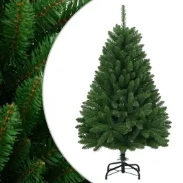 Mākslīgā Ziemassvētku Egle Ar Statīvu, Zaļa, 120 Cm Vidaxl Mākslīgā Ziemassvētku Egle Ar Statīvu, Zaļa, 120 Cm Vidaxl