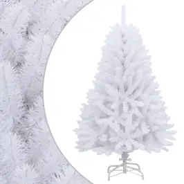 Kunstjõulukuusk Alusega, Valge, 150 Cm