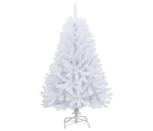 Kunstjõulukuusk Alusega, Valge, 150 Cm