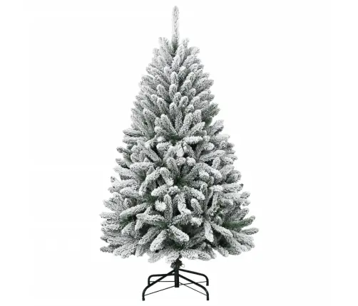 Mākslīgā Ziemassvētku Egle Ar Sniegu, 120 Cm Vidaxl