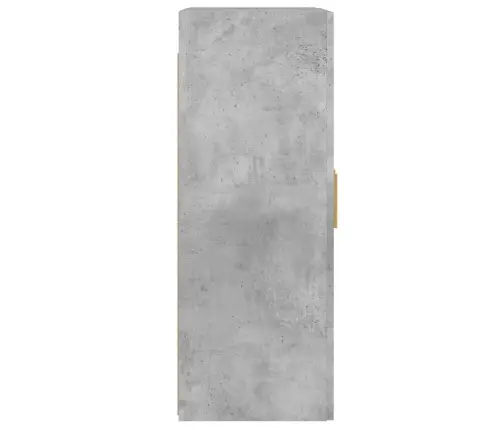 Sienas Skapīši, 2 Gab., Betona Pelēki, Inženierijas Koks Vidaxl