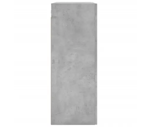 Prie Sienos Montuojamos Spintelės, 2Vnt., Betono, Mediena Prie Sienos Montuojamos Spintelės, 2Vnt., Betono, Mediena